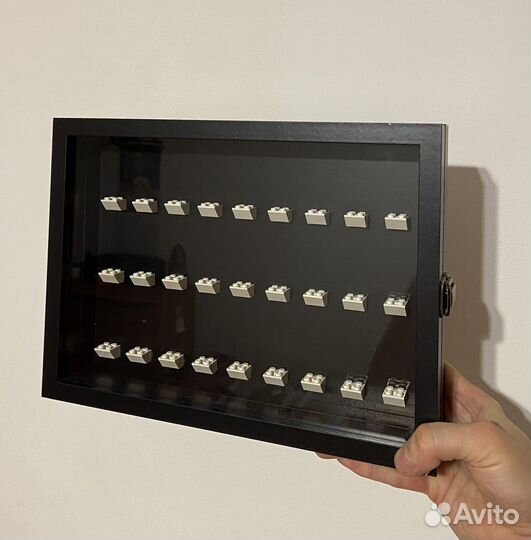 Рамка бокс дисплей для фигурок лего lego