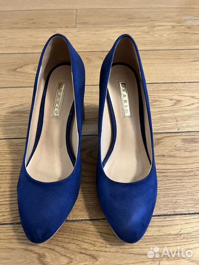 Туфли синие