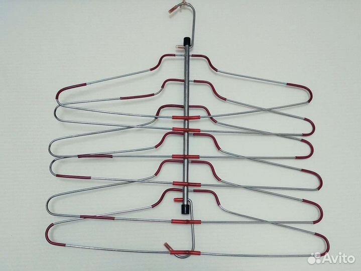 Вешалка трансформер с перекладиной 6 уровней