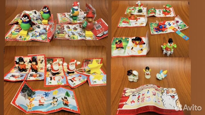 Киндер-сюрприз из новогодних серии
