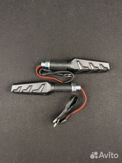 Поворотники для мотоцикла универсальные (Жёлтый) 3