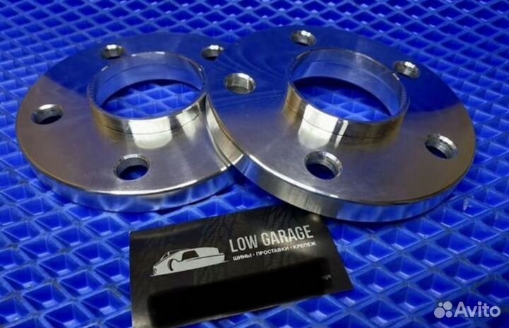 Проставки 2шт 5х100 57.1 15мм сквозные Vag