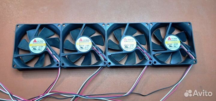 FD248020HS Вентилятор 80x20мм 24V 0.12A