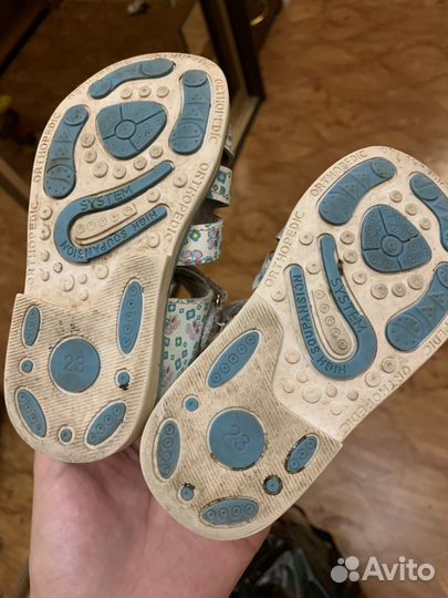 Сандалии для девочки ортопедические