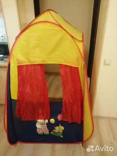Детская палатка-кукольный театр