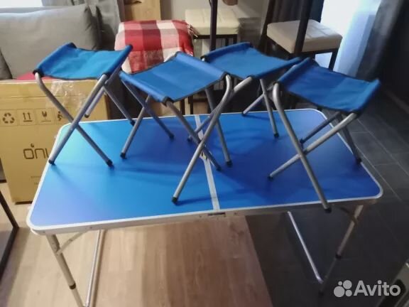 Стол раскладной+4 стула