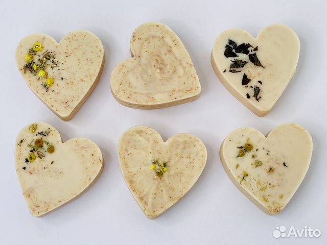 Натуральное мыло ручной работы «Молоко и мёд»