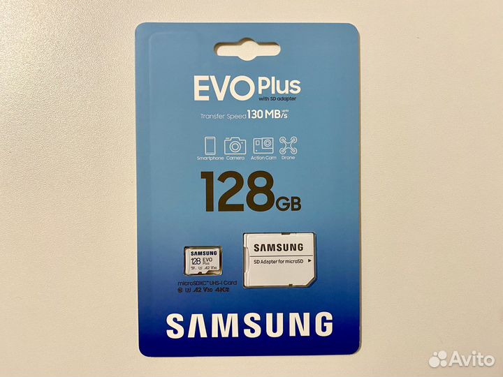 Карта памяти micro sd 128 samsung