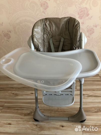 Стульчик для кормления Chicco polly 2в1