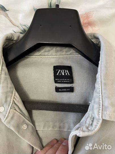 Джинсовая куртка zara