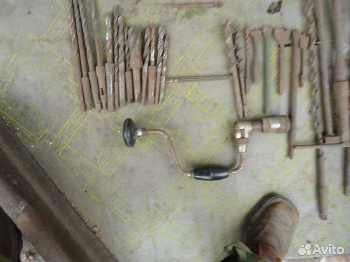 Старинный инструмент, коловороты. Времён СССР