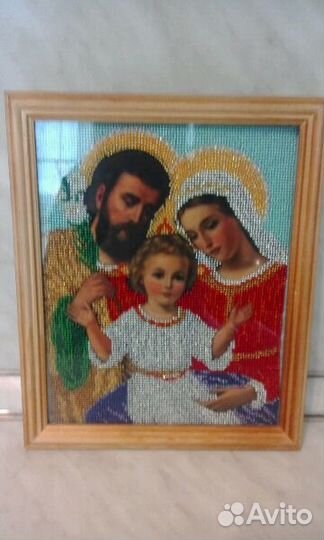 Икона бисером 