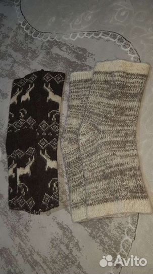 Наколенники шерстяные