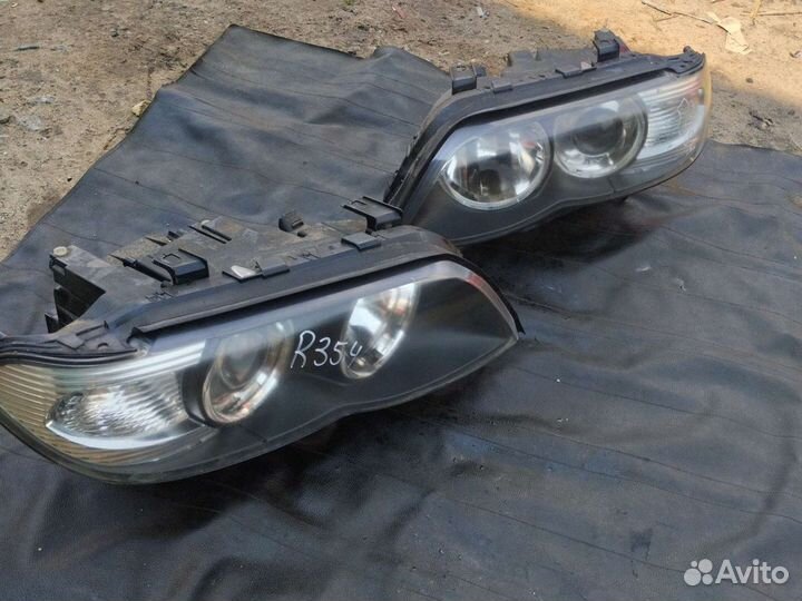 Комплект передней оптики бмв е53 рест