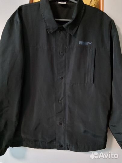 Ветровка puma мужская на флисе оригинал