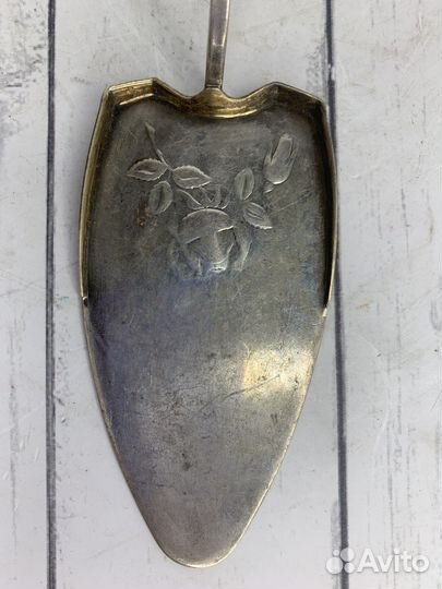 Лопатка для торта серебро 916