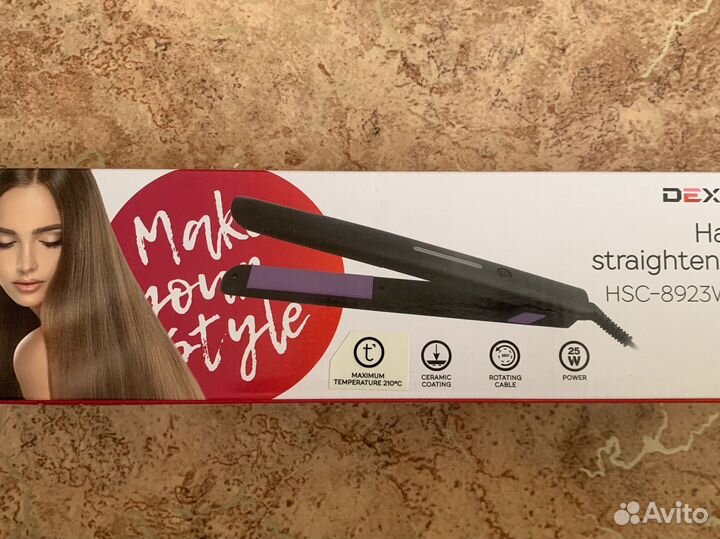 Выпрямитель для волос новый
