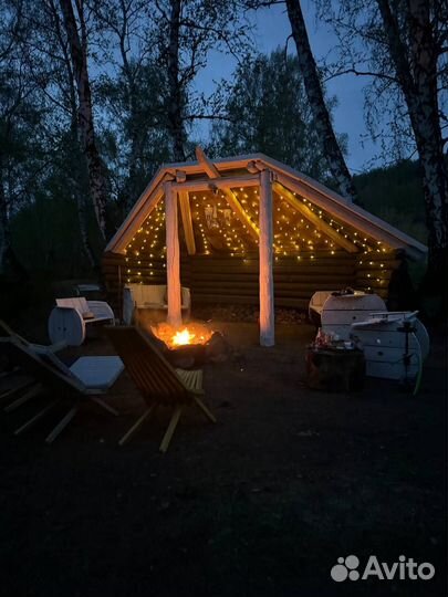 Аренда беседки на берегу