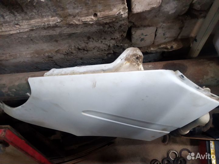 Крыло переднее газель пластик