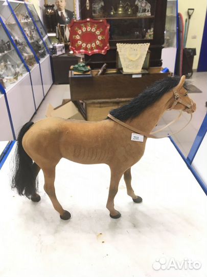 Лошадка папье-маше СССР 50-е годы