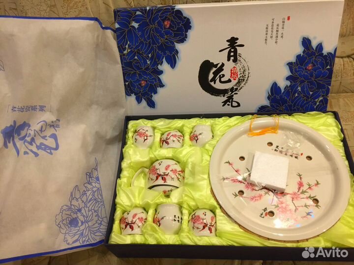 Набор чайный в подарочной коробке Сакура 9 пред