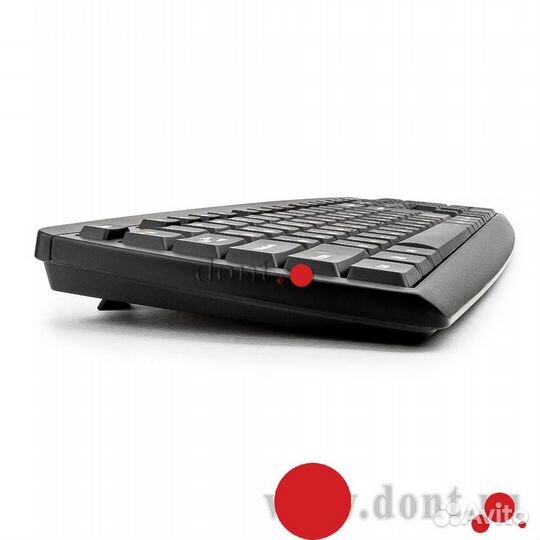 Клавиатура Gembird KB-8351U-BL USB Черный 104 клав