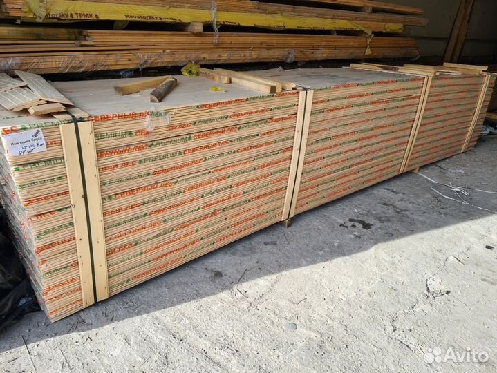 Брусок профилированный лиственница 45х70х5000 мм