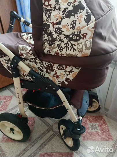 Прогулочная коляска зимняя бу