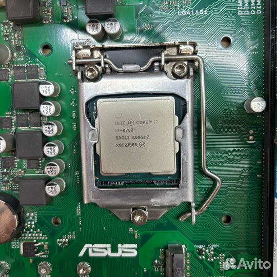 Комплект Asus Q370M-C + Intel Core i7-9700 + Кулер