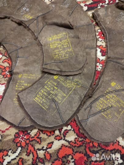 Воротники детские цигейка СССР