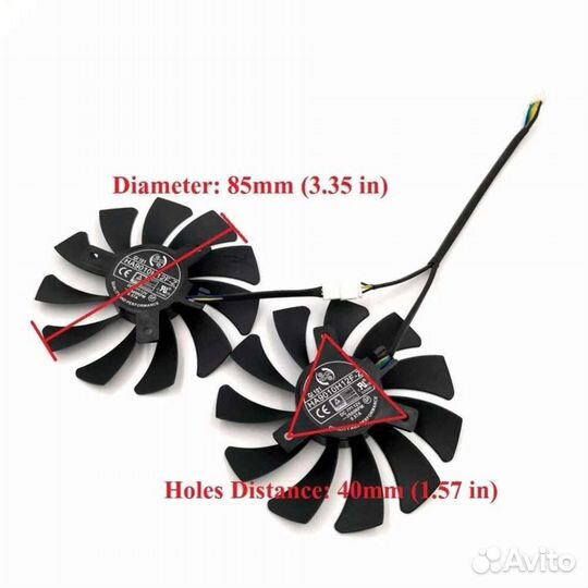 Вентилятор для видеокарт inno3D