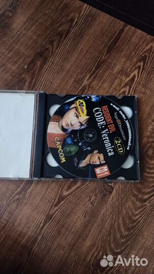 Resident evil code: Veronica на sega Dreamcast