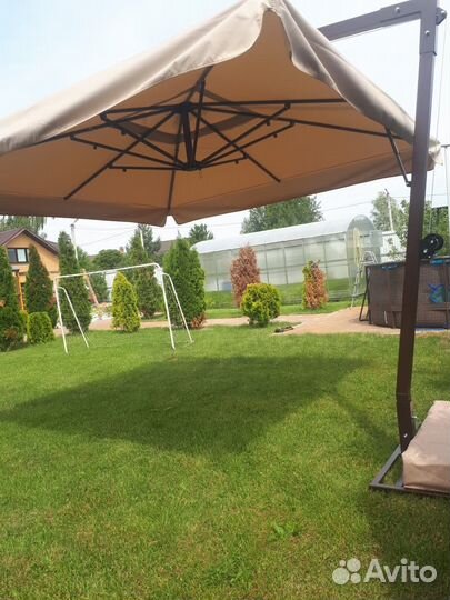 Зонт на боковой опоре 4х45