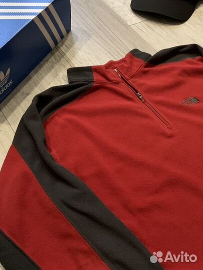 Винтажная флисовая кофта the north face