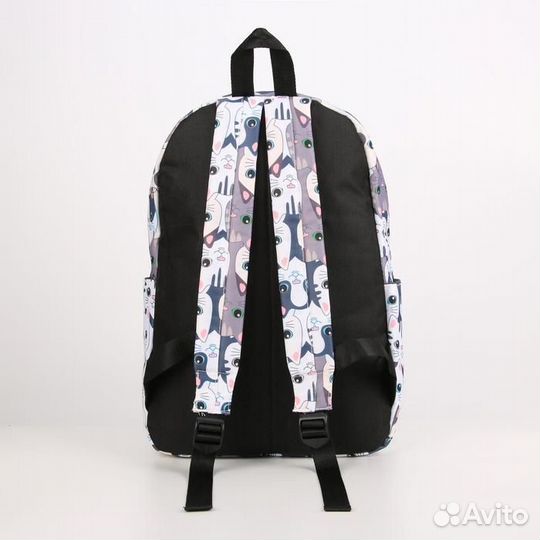 Рюкзак, отдел на молнии, наружный карман, 2 боковы