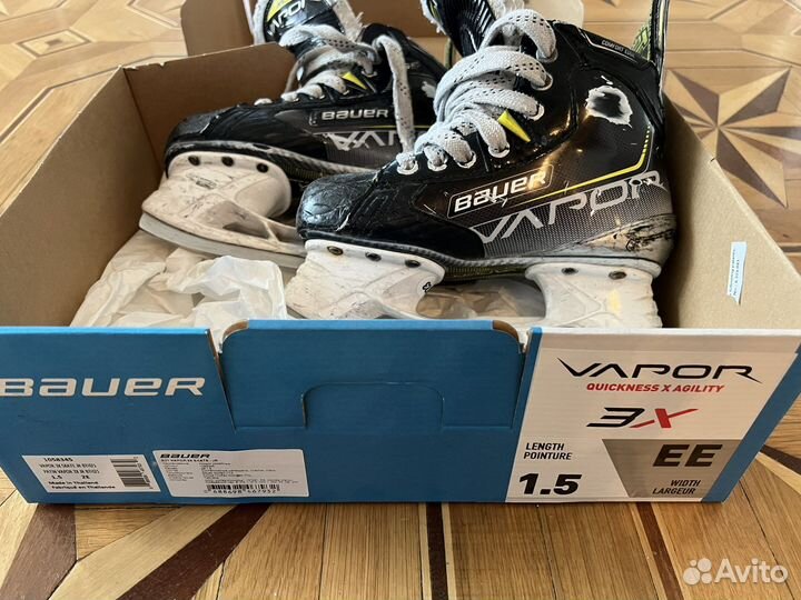 Хоккеные коньки Bauer 3X JR 1,5EE