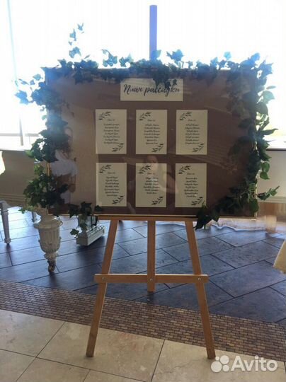 План рассадки