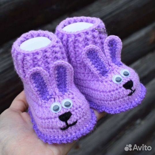 Пинетки-зайчики