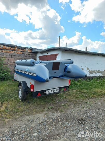 Лодка Выдра 430jet