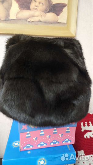 Шапка норковая женская