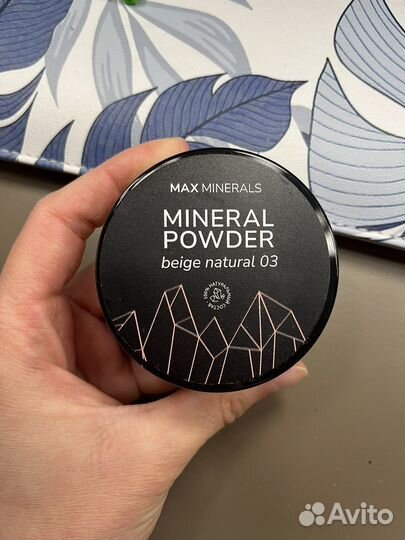 Пудра минеральная новая