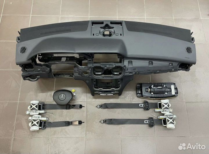 Комплект SRS Airbag Mercedes GLK рестайлинг