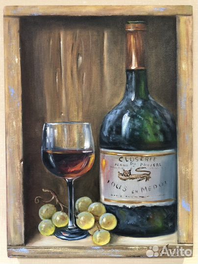 Картина маслом на холсте