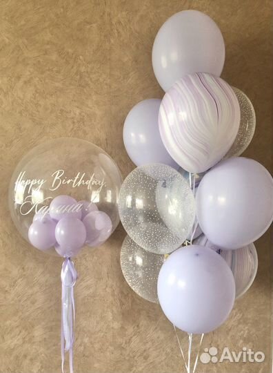 Воздушные гелиевые шары, шарики гелевые
