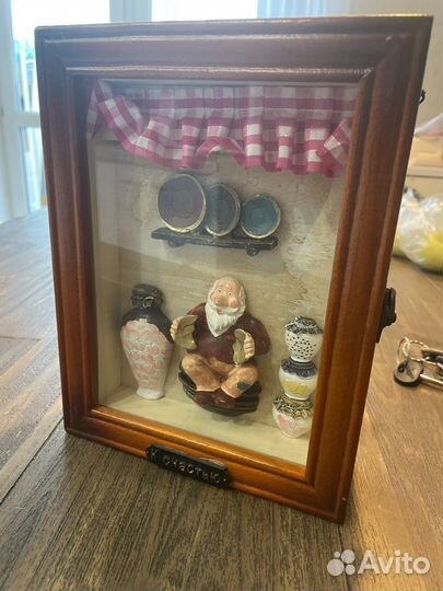 Ключница настенная из дерева