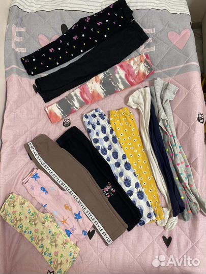 Пакет вещей для девочки 104-110