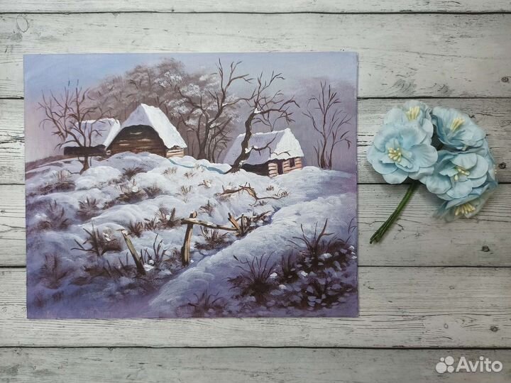 Картина акрилом 