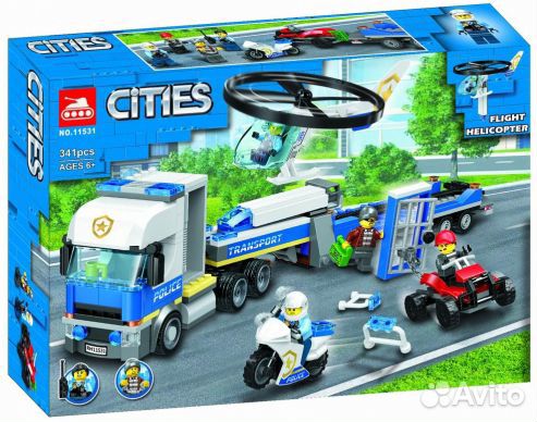 Полицейский вертолетный транспорт, аналог 60244