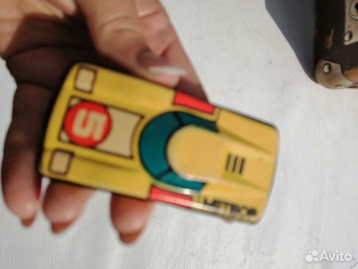 Игрушка машинка железная СССР