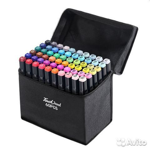 Набор Маркеров Touch для скетчинга 60 шт
